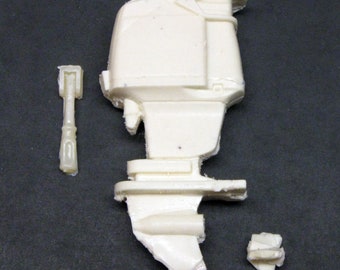 1/25 scale model resin outboard boat motor