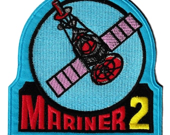 Kellogg's cereal premium Mariner 2 embroidered NASA Mars mission space patch