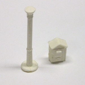 1:25 G scale model resin fire alarm call box