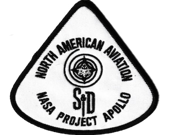 NASA North America Aviation Project Apollo S & ID space program recovery force patch