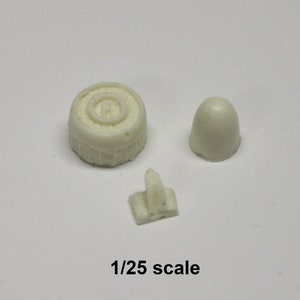 1:25 or 32 scale model resin Federal Q2B siren fire truck police ambulance