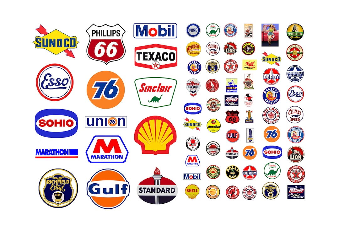 Miniature 1:148 N Scale Model Gasoline Station Gas Signs - Etsy