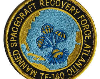 NASA US Navy Manned Spacecraft Recovery Force Atlantic TF-140 patch
