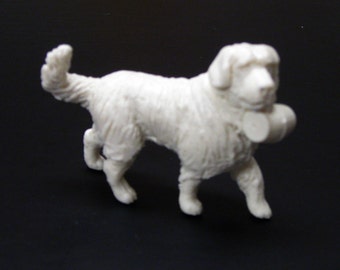 1:25 G scale model St. Bernard alpine rescue dog figure