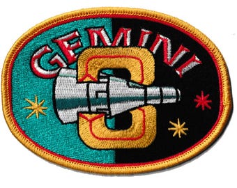 Kellogg's cereal premium Gemini 3 embroidered NASA space patch