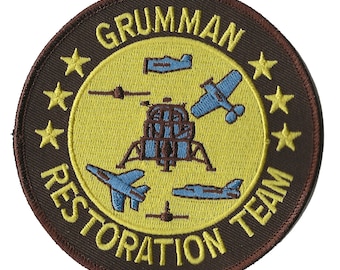 Grumman Restoration Team aircraft Apollo LEM lunar lander patch