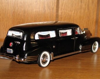 1:25スケールモデル 樹脂製 キャデラック 霊柩車 カーテン ドレープ