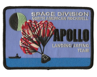 NASA North America Rockwell Apollo Landing/Safing Team space program recovery force patch