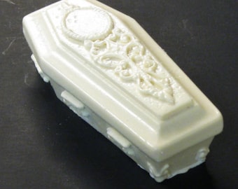1:25 G scale model funeral toe pincher coffin casket hearse