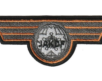 Japan Anti-Kaiju Defense Force Godzilla monster science fiction anime JAKDF wings patch