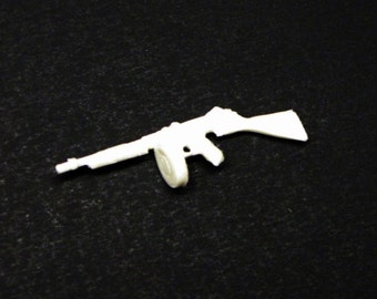 1:25 scale model resin Thompson Submachine gun gangster police Tommy Gun