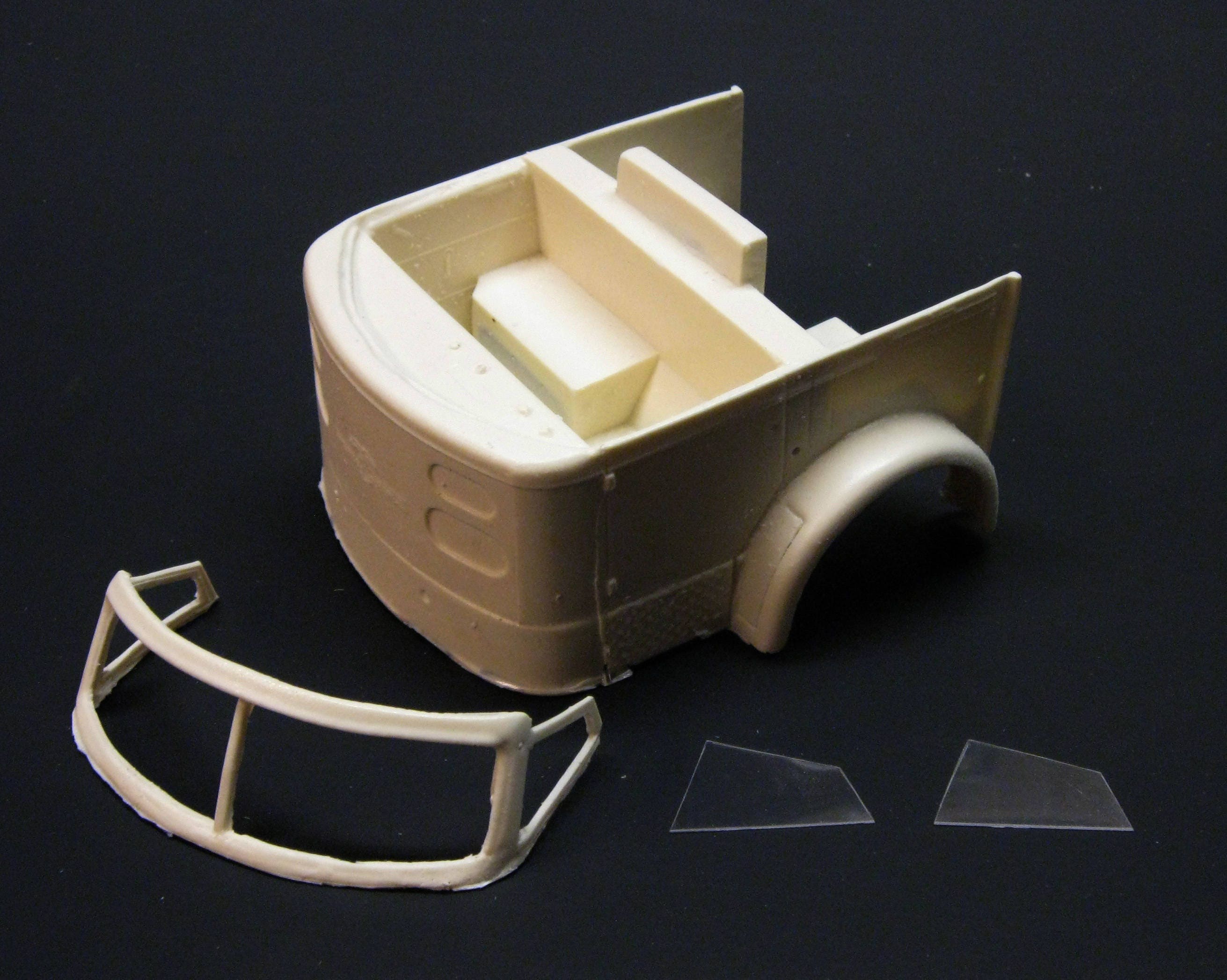 125 scale model resin American LaFrance open cab firetruck conversion