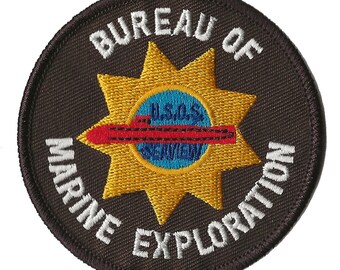 Voyage to the Bottom of the Sea submarine USOS Seaview movie science fiction prop patch