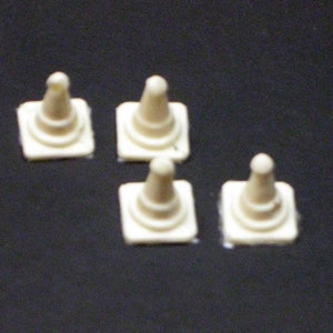 1:64 scale model resin traffic cones set of 4