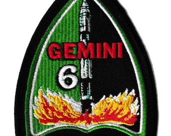 Kellogg's cereal premium Gemini 6 embroidered NASA space patch