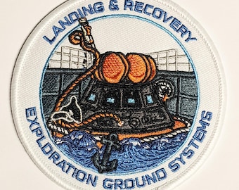NASA Artemis space program Landing & Recovery Exploration Ground Systems patch