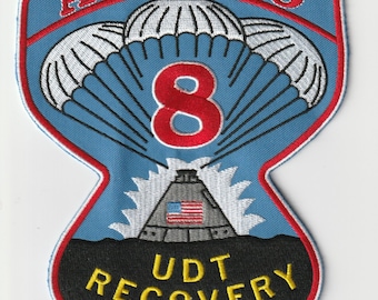 NASA US Navy Apollo 8 UDT recovery team space program patch