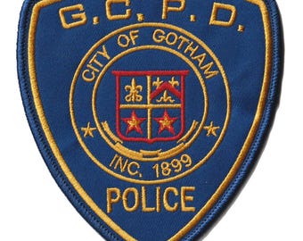 Batman Gotham City Police movie prop Cosplay shoulder patch