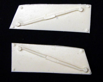 1:25 scale model Cadillac hearse landau panels 1966 or 1959