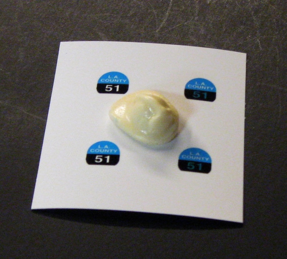 1:25 Scale Model Resin LA County Fire Emergency! Squad 51 Helmet