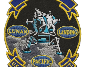 NASA Apollo 13 space program US Navy ship Pacific recovery force patch