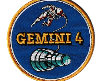 Kellogg's cereal premium Gemini 4 embroidered NASA space patch