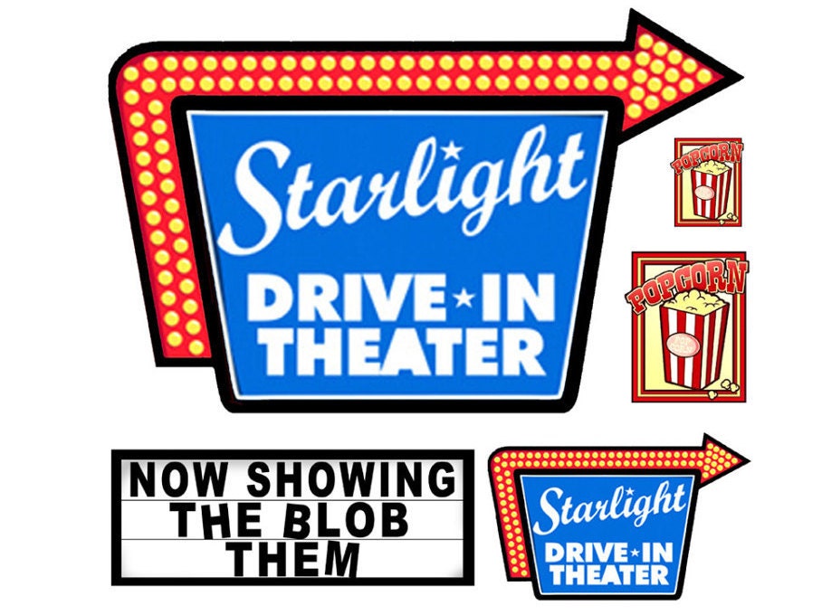 HO Scale 187 HO scale model drive in movie theater signs Buildings