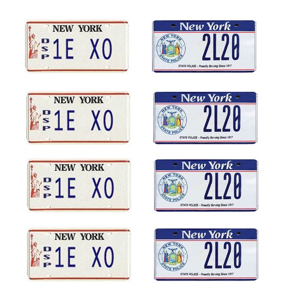 1 18 Scale Model Michigan State Police Car License Tag Plates Pre Built Diecast Models Toys Games Ekoios Vn