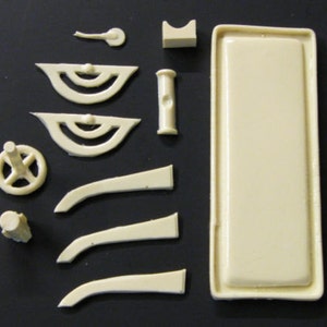 1:25 scale model funeral mortuary embalming table kit