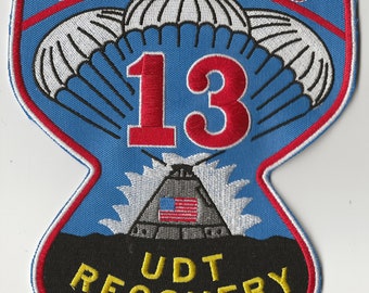 NASA US Navy Apollo 13 UDT recovery team space program patch