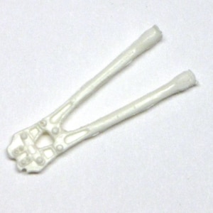 May include: White metal cable cutter tool with a handle on each end.