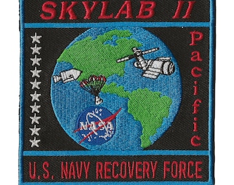 NASA Skylab 2 US Navy space program recovery force Pacific ship patch