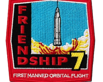 Kellogg's cereal premium Mercury Friendship 7 embroidered NASA space patch