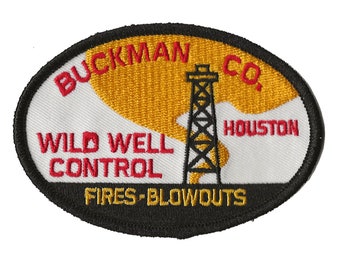 The Hellfighters Buckman Company oil well firefighter John Wayne movie prop patch