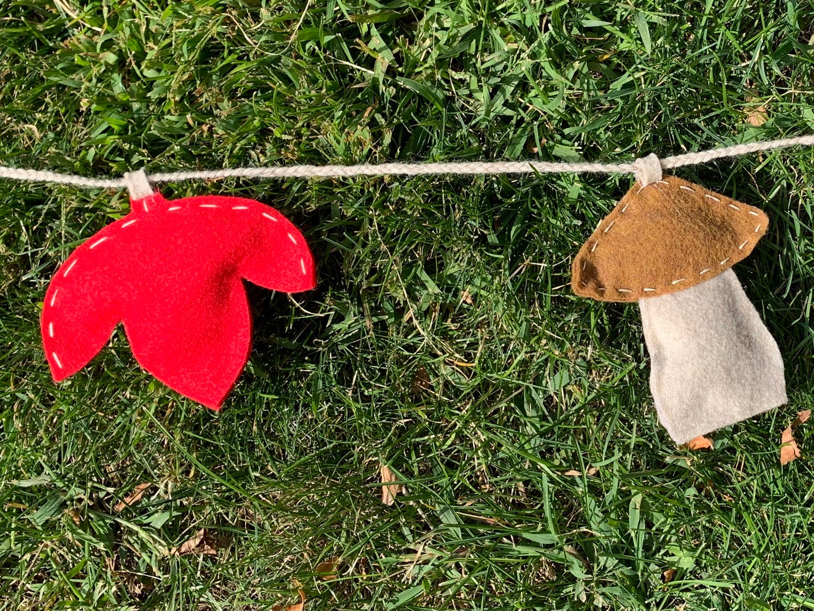 Felt Animal Crossing Garland or PDF Pattern Nook's Fall Etsy