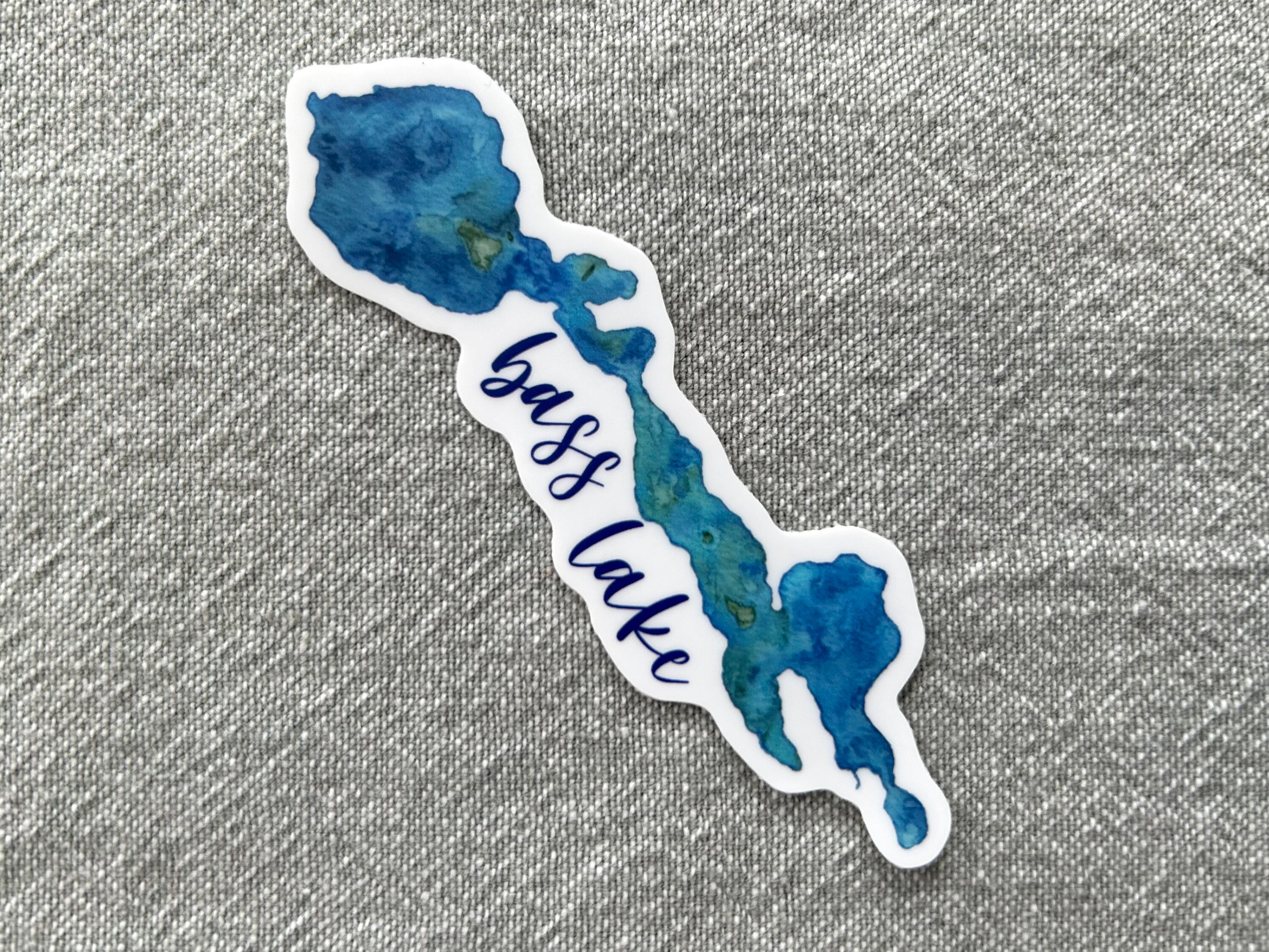 10 Custom Lake Stickers: Waterproof Lake Life Decals - Etsy