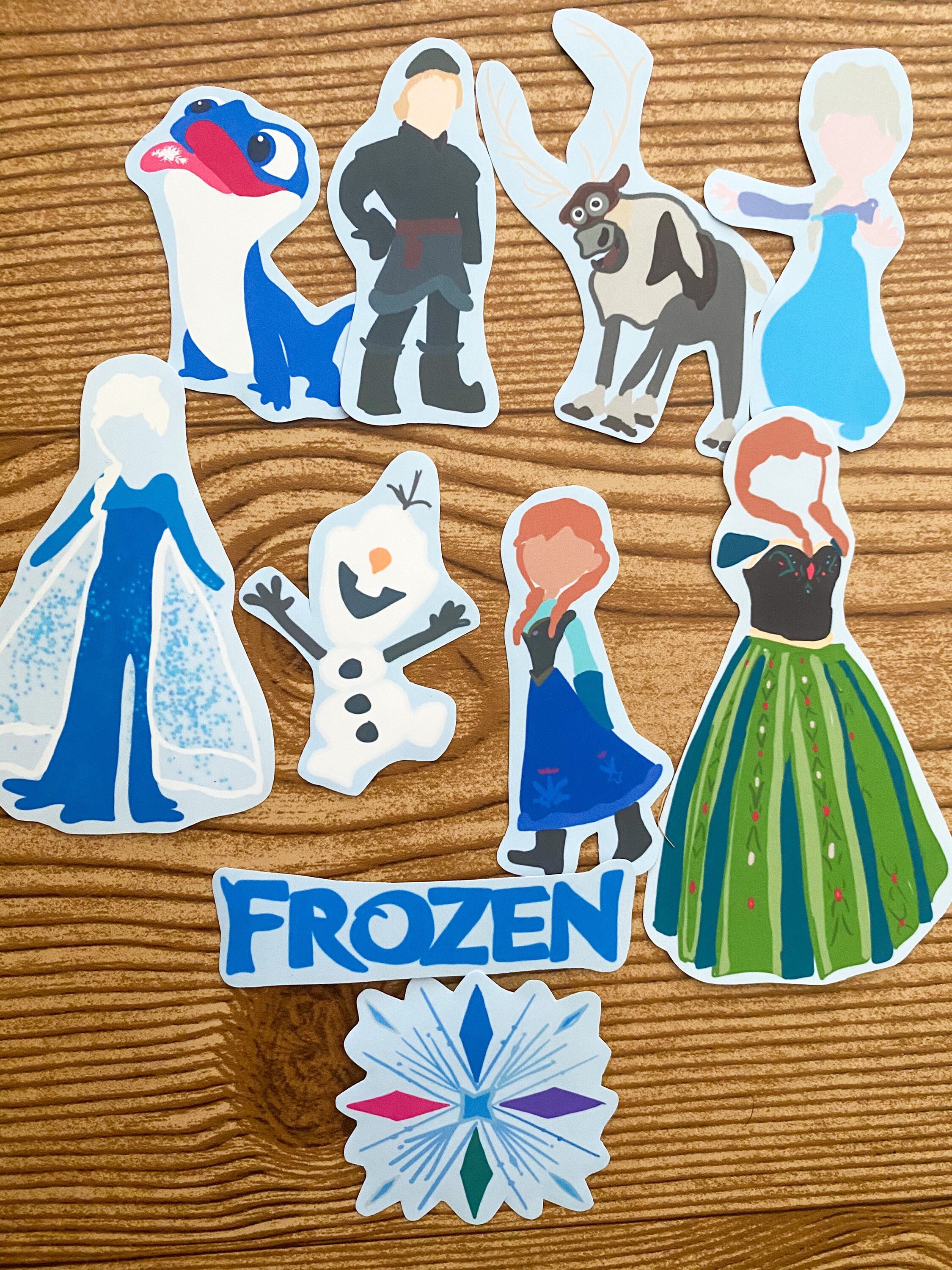 Frozen Water Resistant Stickers for Phone Cases Disney Sticker 