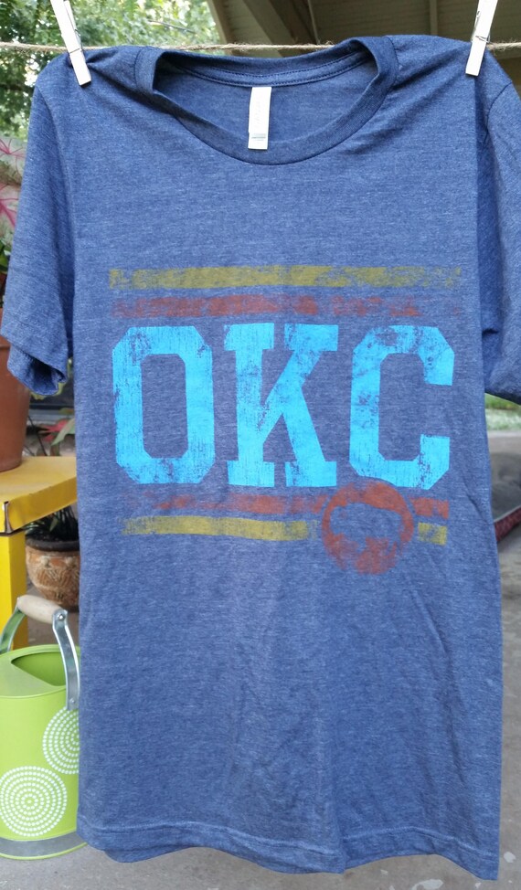 retro okc thunder shirts