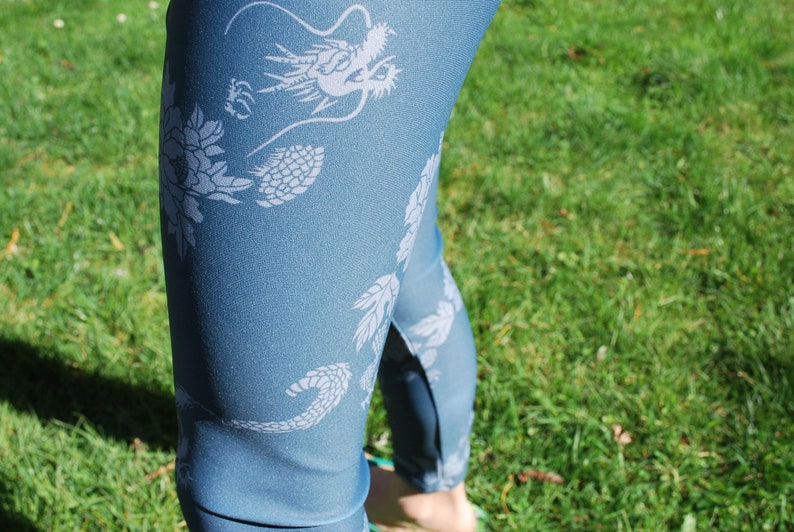 leggings for girls Design by OcoDesign 2T 5T 6T 7-4ways stretches 3T Girl/'s Leggings 4T Dragon print