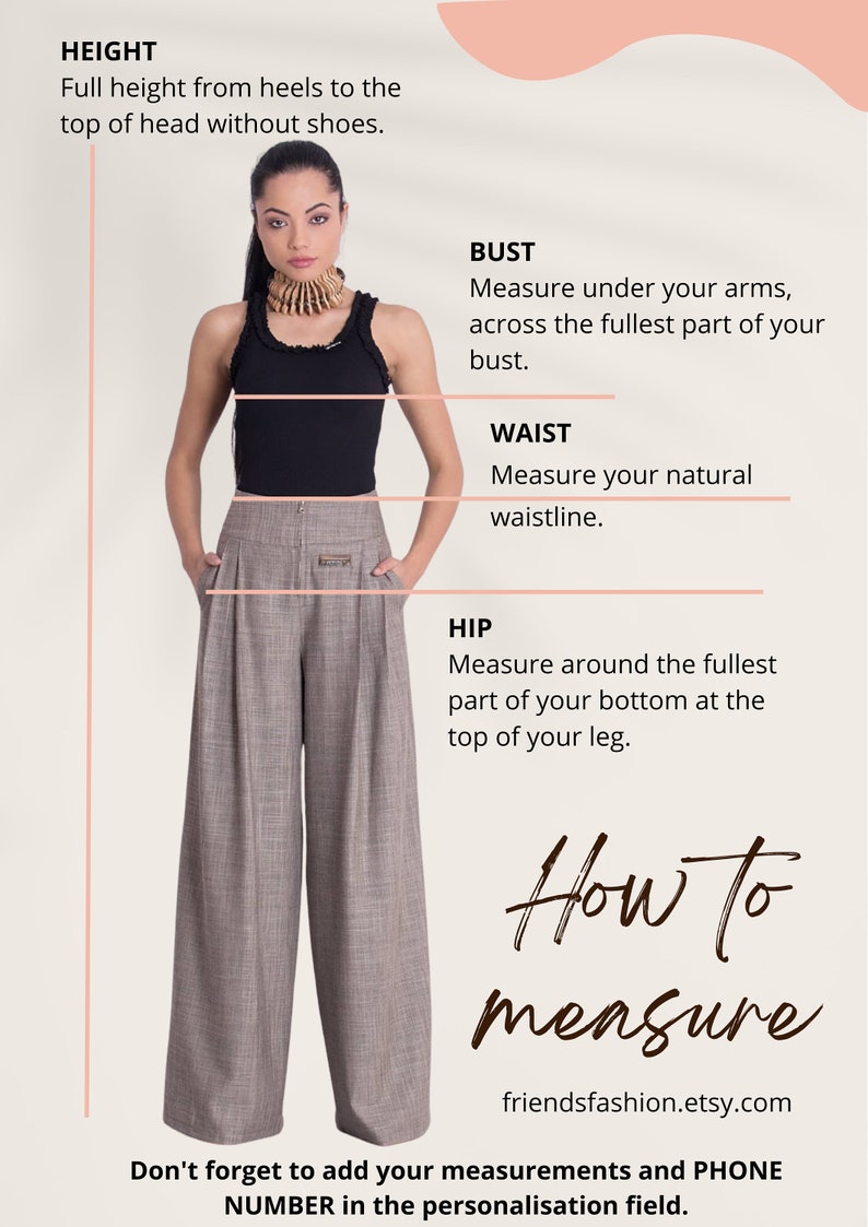 Wide Leg Pants, Palazzo Pants, High Waisted Pants, Maxi Skirt Pants, Plus Size Clothing, Pants For Women Trousers, Long Pants, Formal Pants image 8