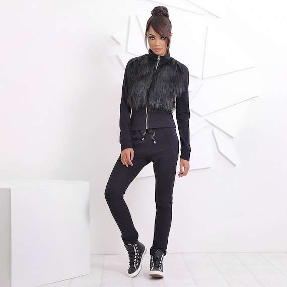 Fur 2 piece outfit best sale
