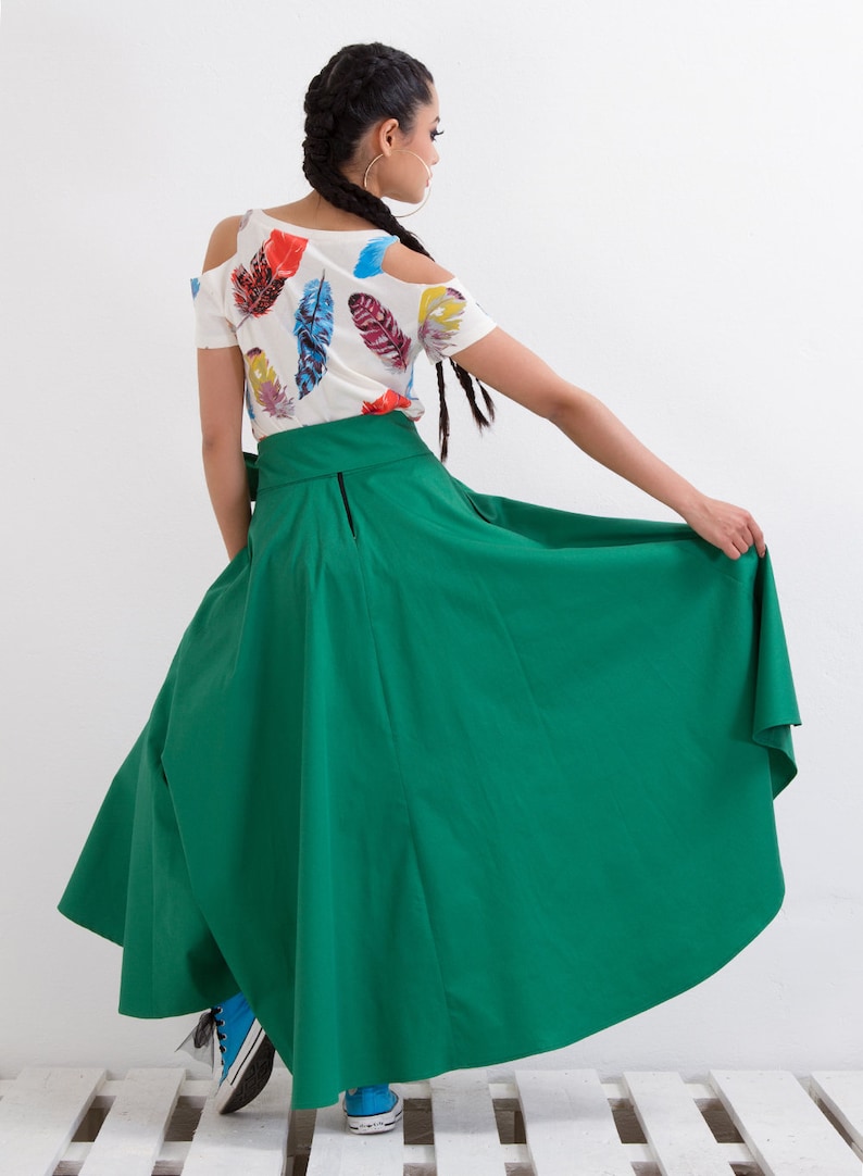 maxi skirt pattern plus size