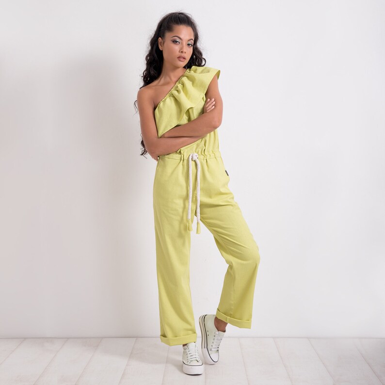 etsy linen jumpsuit