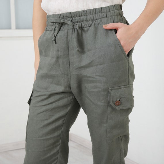 new trendy high waist trousers pants vertical leg women casual | Lazada PH-hancorp34.com.vn