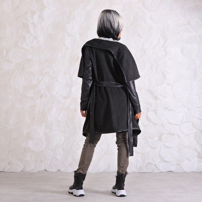 Plus Size Clothing Womens Wool Vest Wool Jacket Cardigan