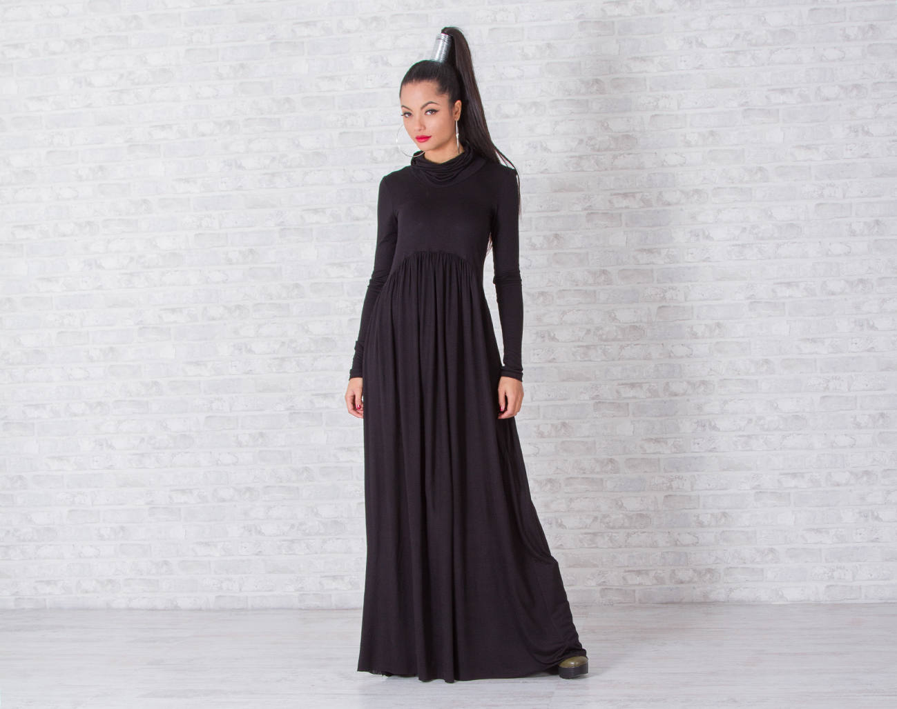 Long Sleeve Dress/jersey Dress 