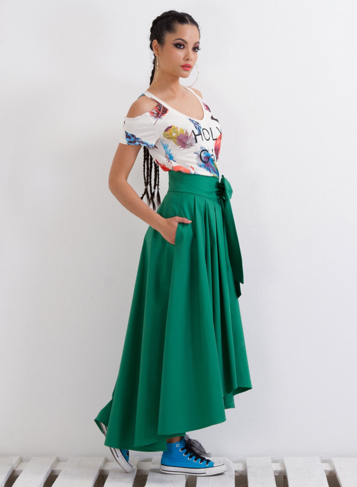 maxi skirt pattern plus size