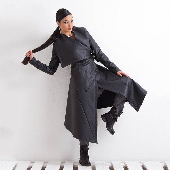 long black spring jacket