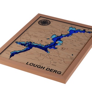 Mapas batimétricos de lagos e mapas batimétricos de costas desenhando arquivos SVG, PDF, AI para corte a laser