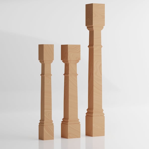 DIY Morris Square Column (alleen 4-assige CNC-routers) - STL-bestanden